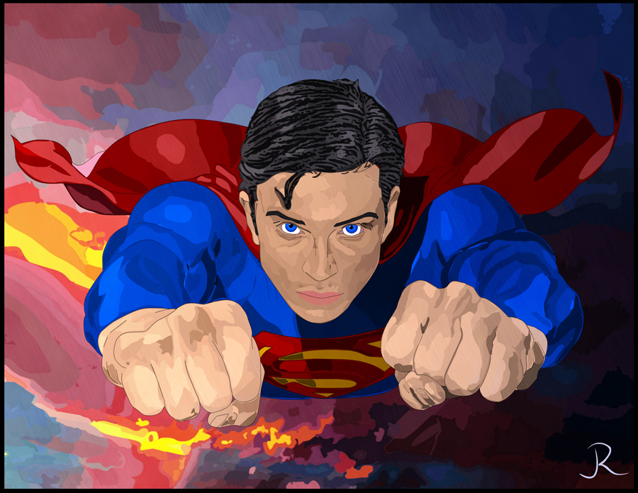 Superman Flight - re-color