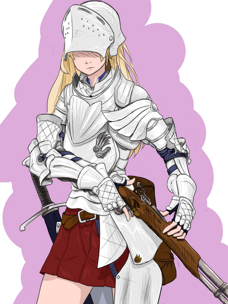 Rifle Knight Concept (Resketch) by CalSketches on DeviantArt