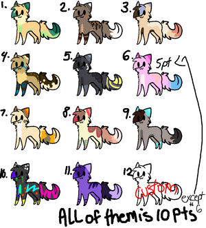 *Adoptables #12* (OPEN)