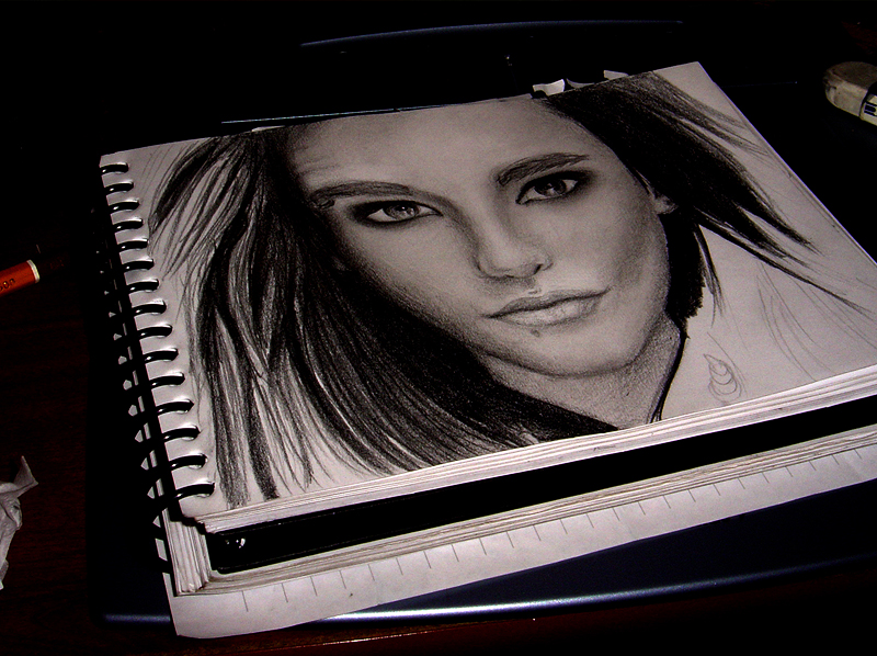 Drawing - Bill Kaulitz Ii By Fernandasabaudo On Deviantart