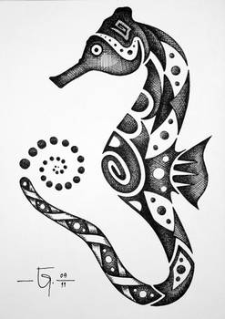 Sketchbook 14 Seahorse