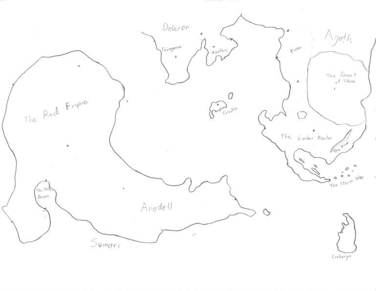 World Map draft by MystDragon3k on DeviantArt