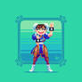 Chun-Li Pixel Art