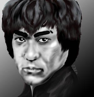 Bruce Lee Digital Painting