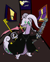 Goodra Wielding Multible Keyblades