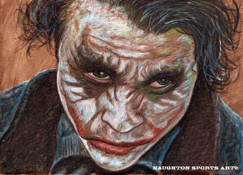 5 x 7 Joker Artwork (Mixed Media)