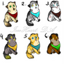 Puppy adoptables -1 LEFT-