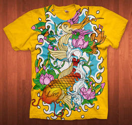 Koi Fish Yellow