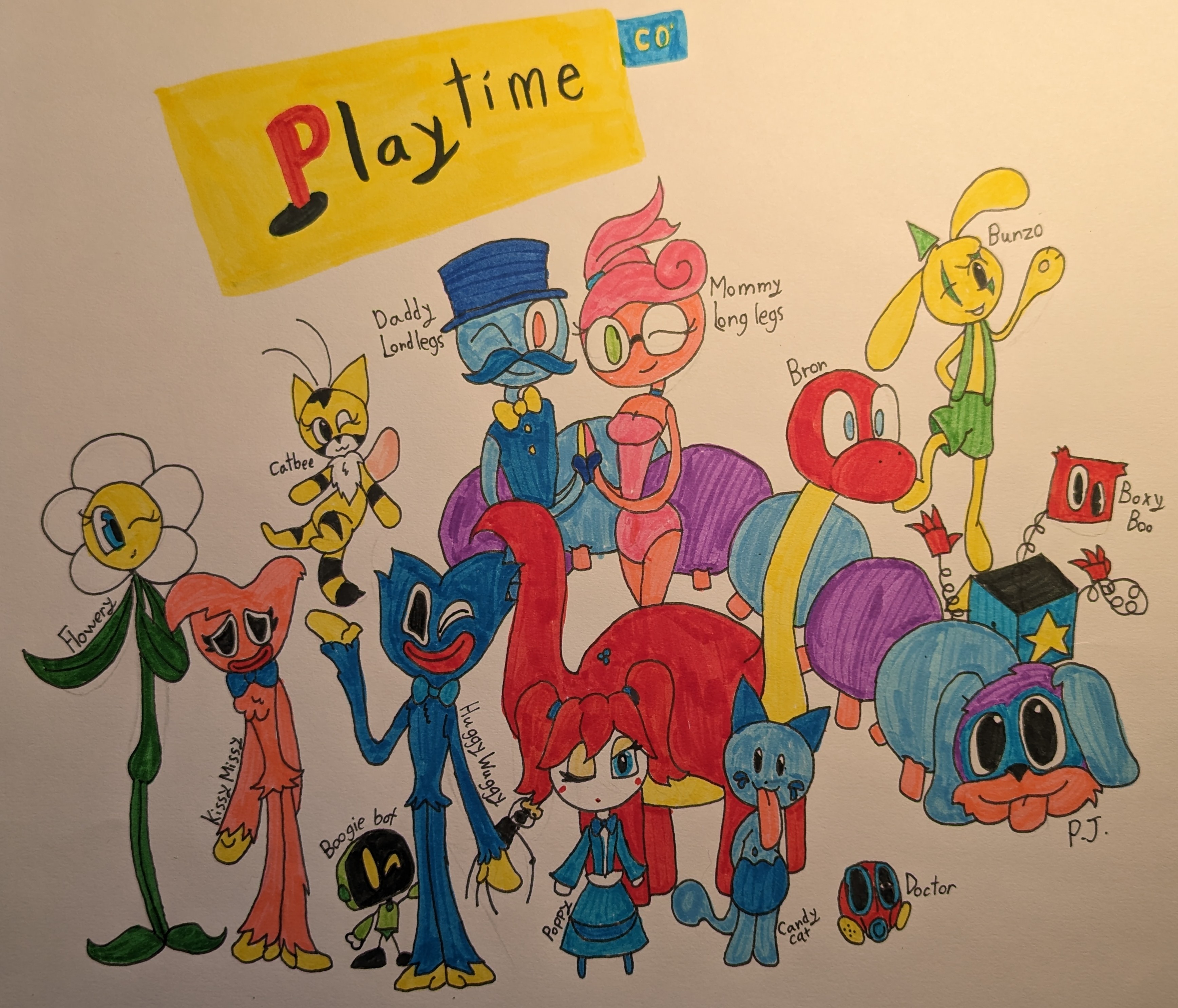 Poppy/Project Playtime Redesigns #3 : r/PoppyPlaytime