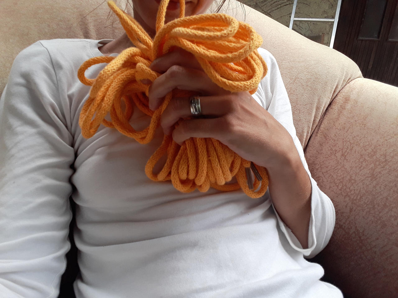 cotton rope - Mila - yellow by katrinherrnova on DeviantArt