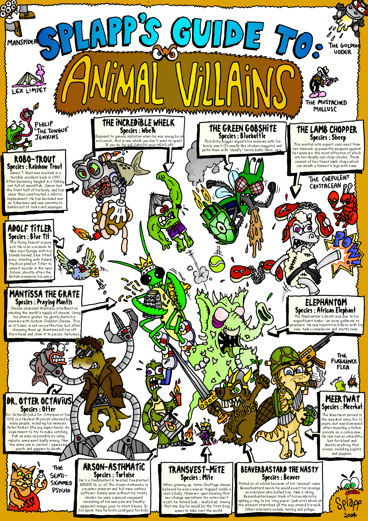 The Guide to Animal Villains