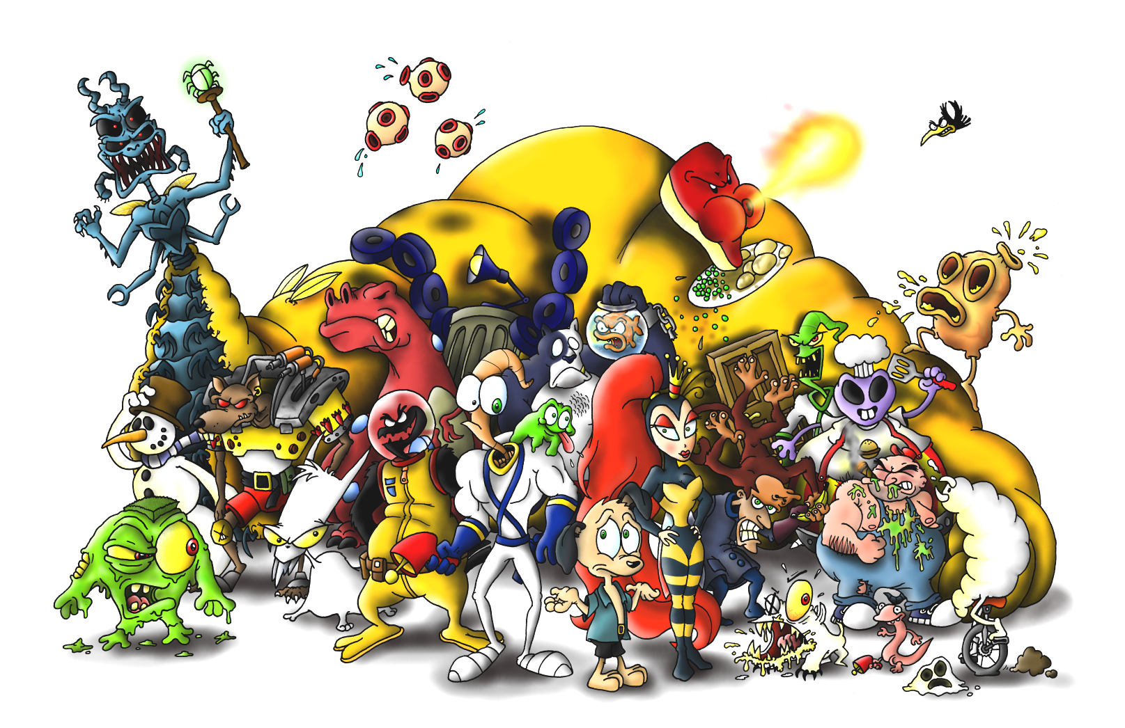 Earthworm Jim Cast