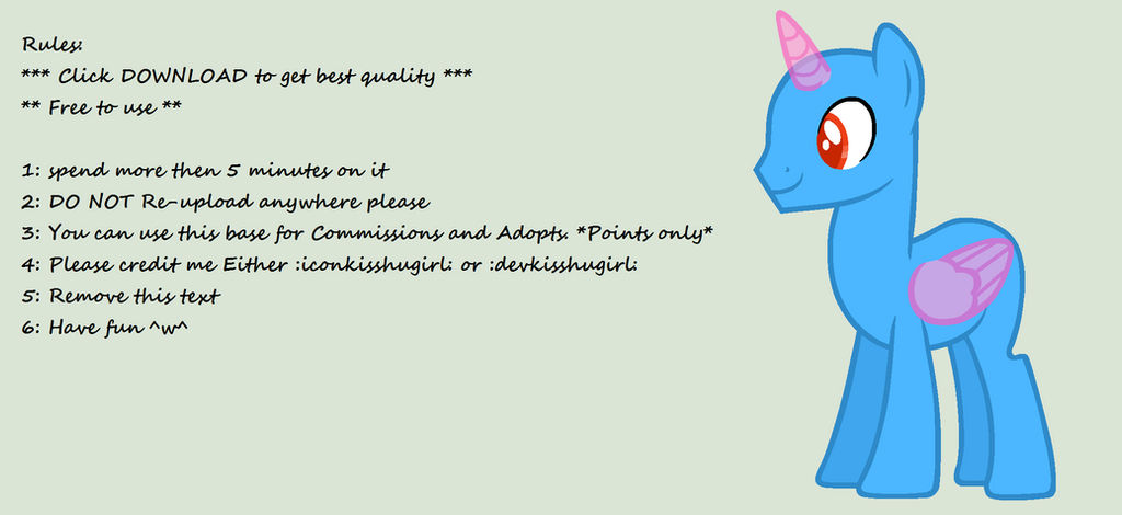 MLP Base 23 by OtakuChicky1 on DeviantArt