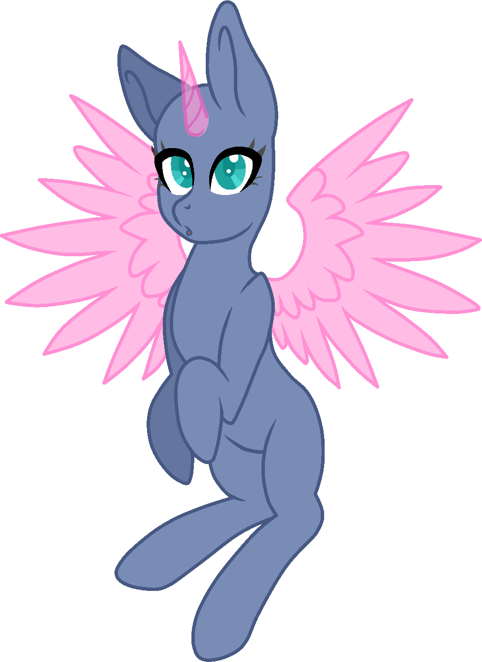 MLP Special Base 8 'pretty eyes, lovely wings'