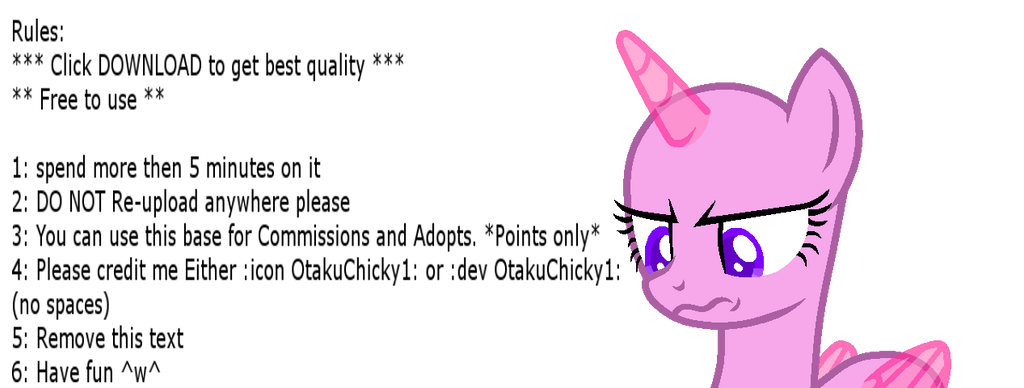 MLP Base 44 ''grumpy pants pony'' by OtakuChicky1 on DeviantArt
