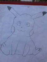 My first Pikachu Drawing ^_^