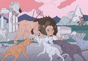 Hic est leo (there is a lion here)