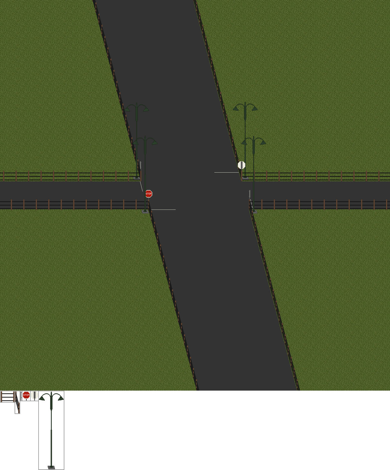 Four-way Intersection. by Champ2stay on DeviantArt