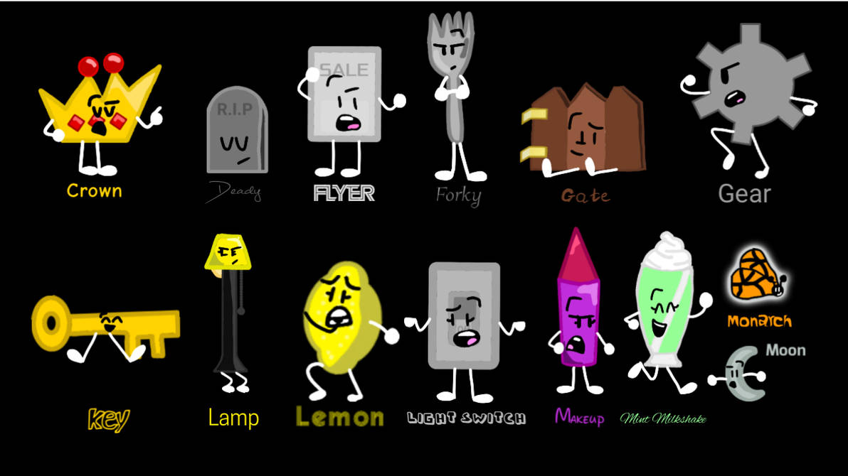 Terminated Charcaters Object Termination Characters (2/3) by MJAnimations526 on DeviantArt