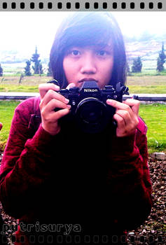 me and my analog camera