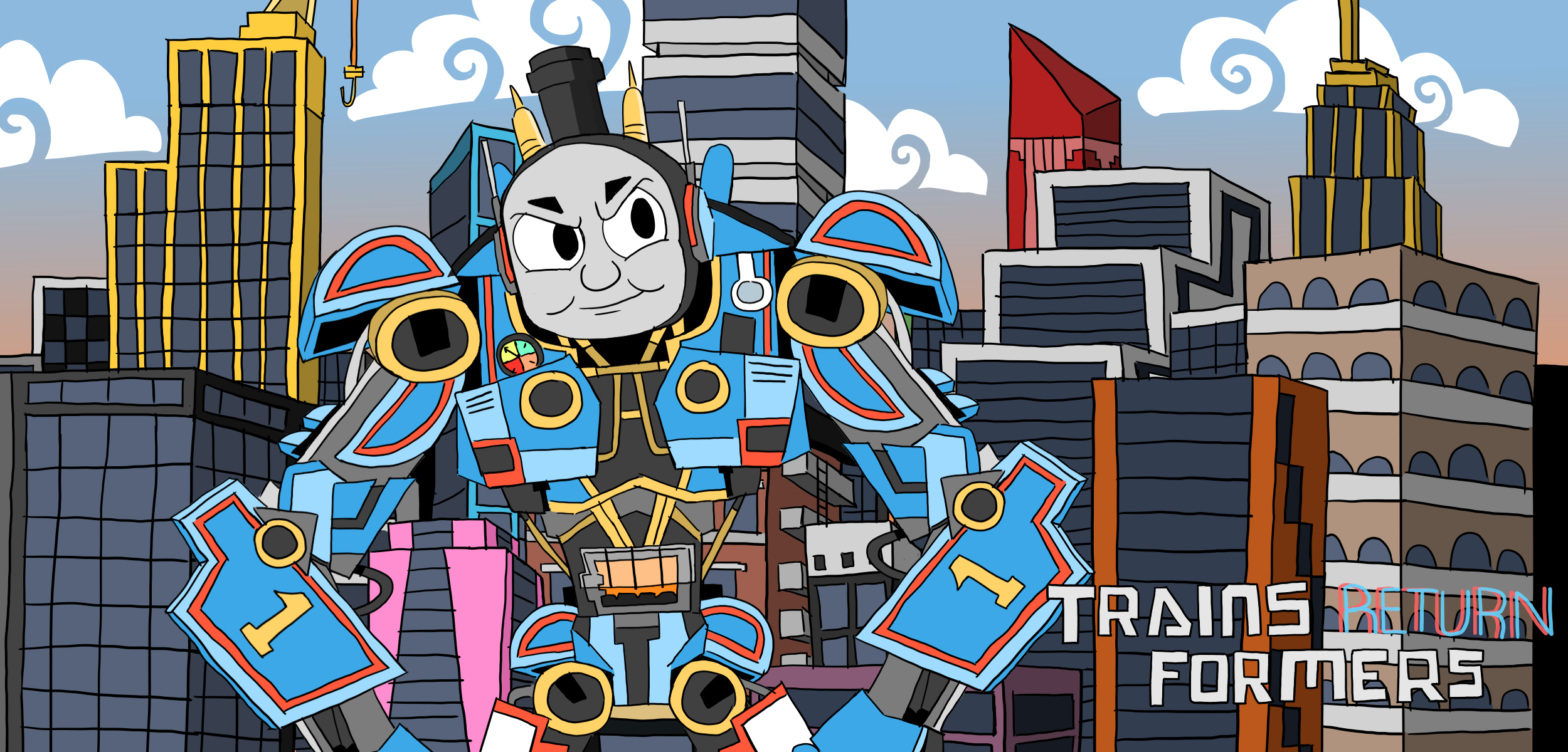 Transformers Train Deviantart Trains-Formers Return by DrSketchDoodles on DeviantArt