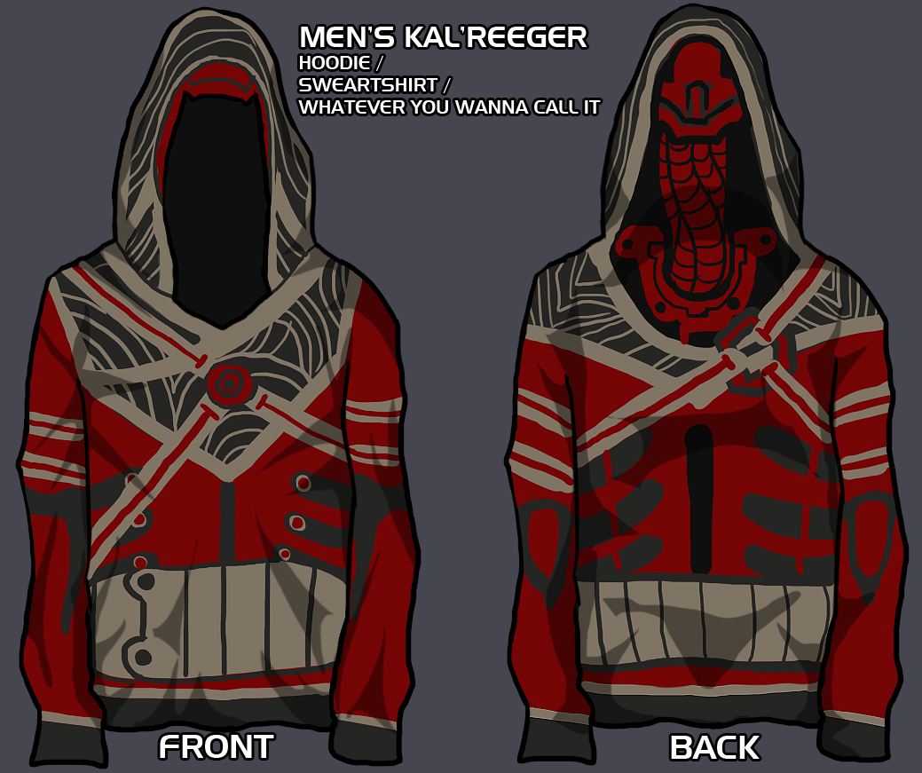 kal'reeger hoodie - give me your input!