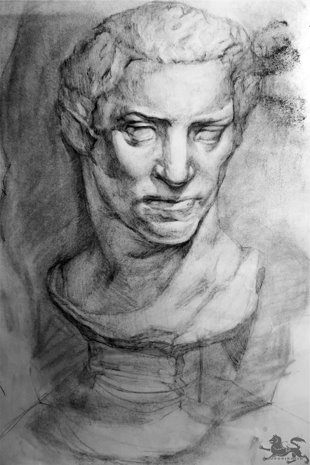 study of a cast