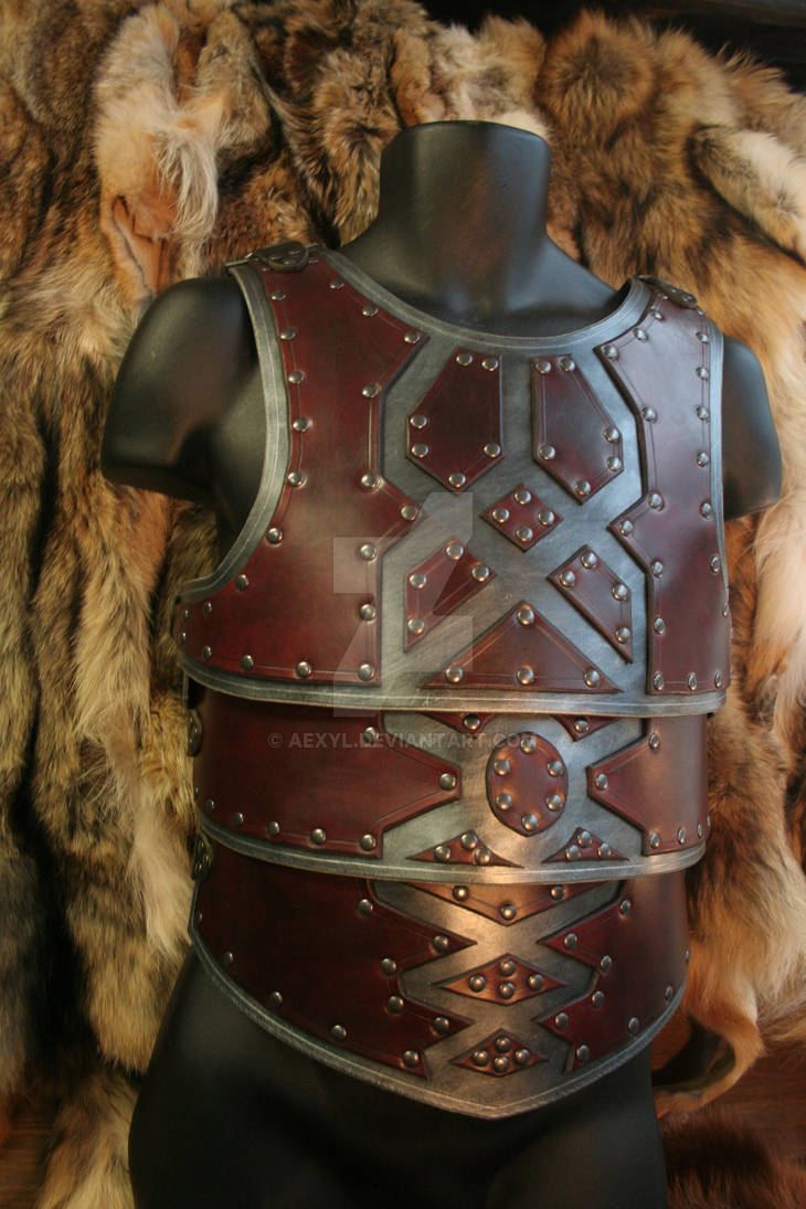 Rohan inspired custom leather armor by Aexyl on DeviantArt