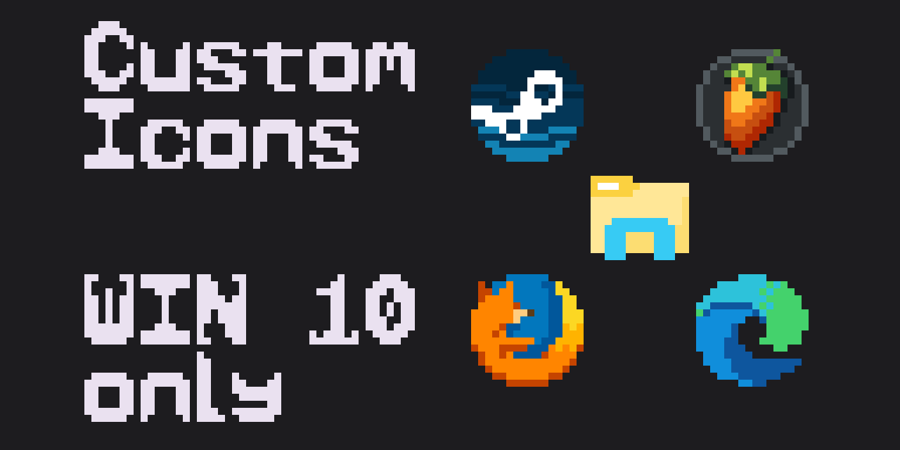 Customized Icon Pack Custom Icon pack by JamesTDG on DeviantArt