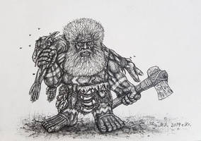 Cave Dwarf of the Mountains of Gold by KarakNornClansman