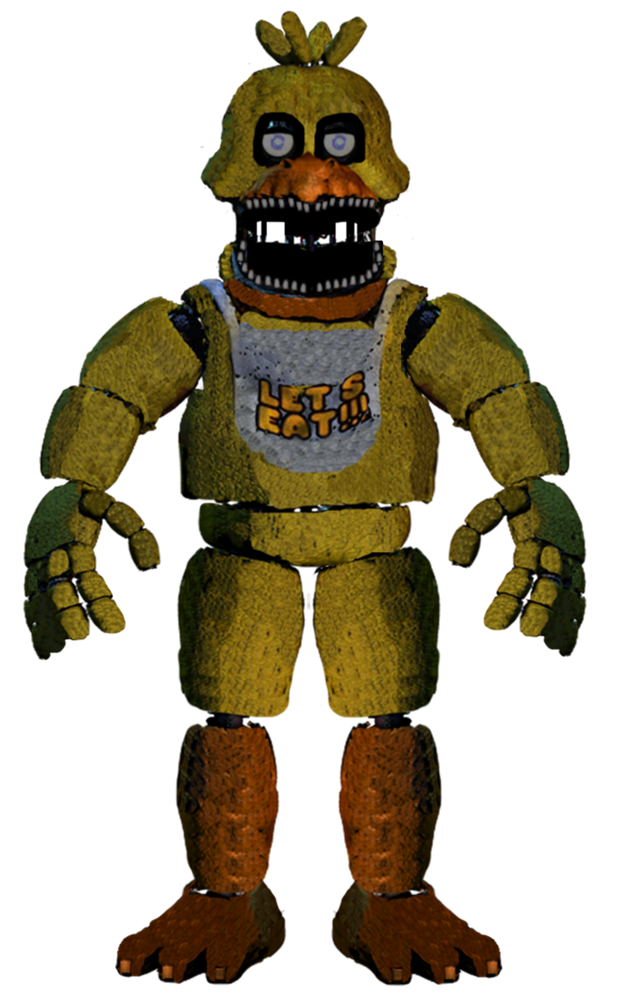 Fnaf Plus Withered Chica (fanmade) by 205tob on DeviantArt