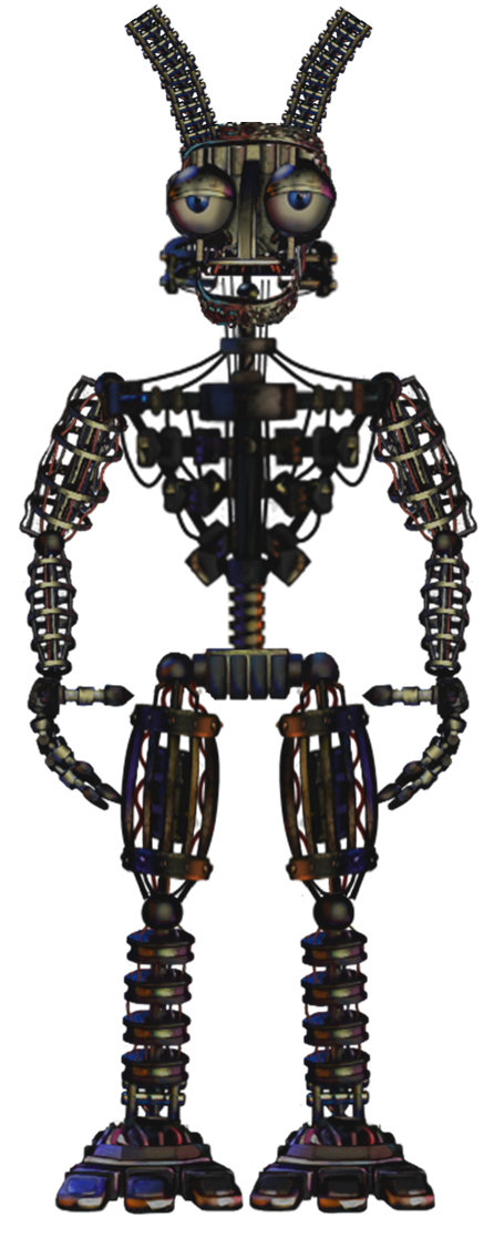 Non canon spring lock endoskeleton V2 by DemonGod2022 on DeviantArt