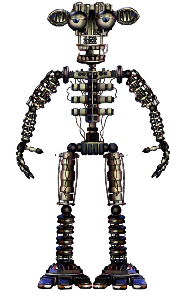 Non canon fredbear endoskeleton by DemonGod2022 on DeviantArt