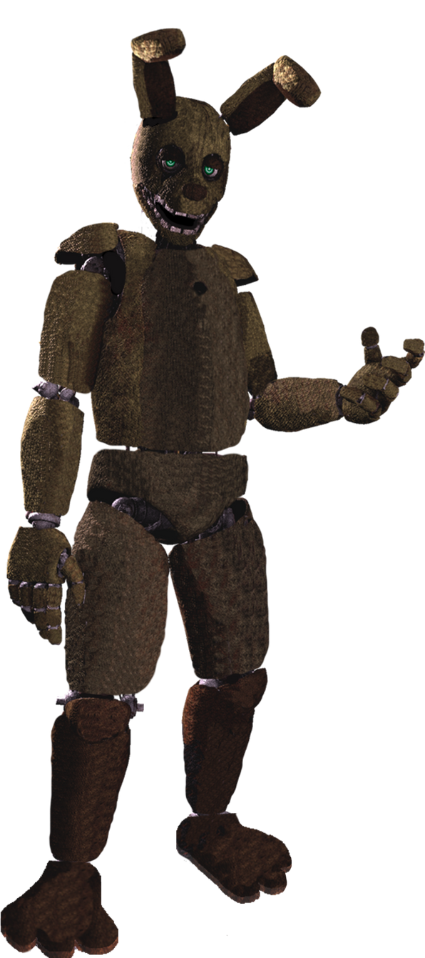 Unwithered Afton built springtrap by DemonGod2022 on DeviantArt