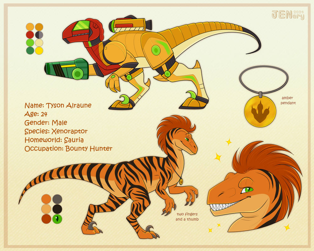 Space Raptor Deviantart Tyson the Space Raptor by BlayzTheDragon on DeviantArt