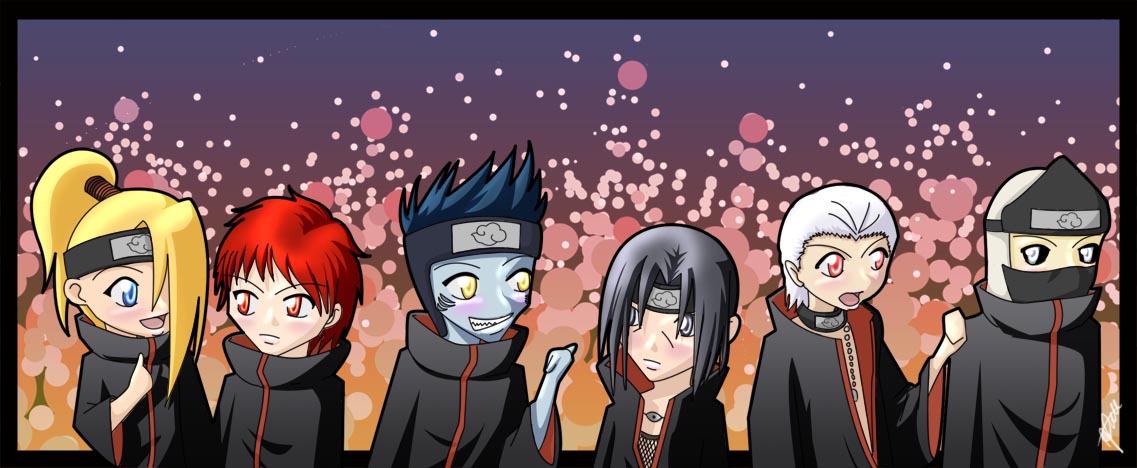 Nar - Akatsuki Chibis