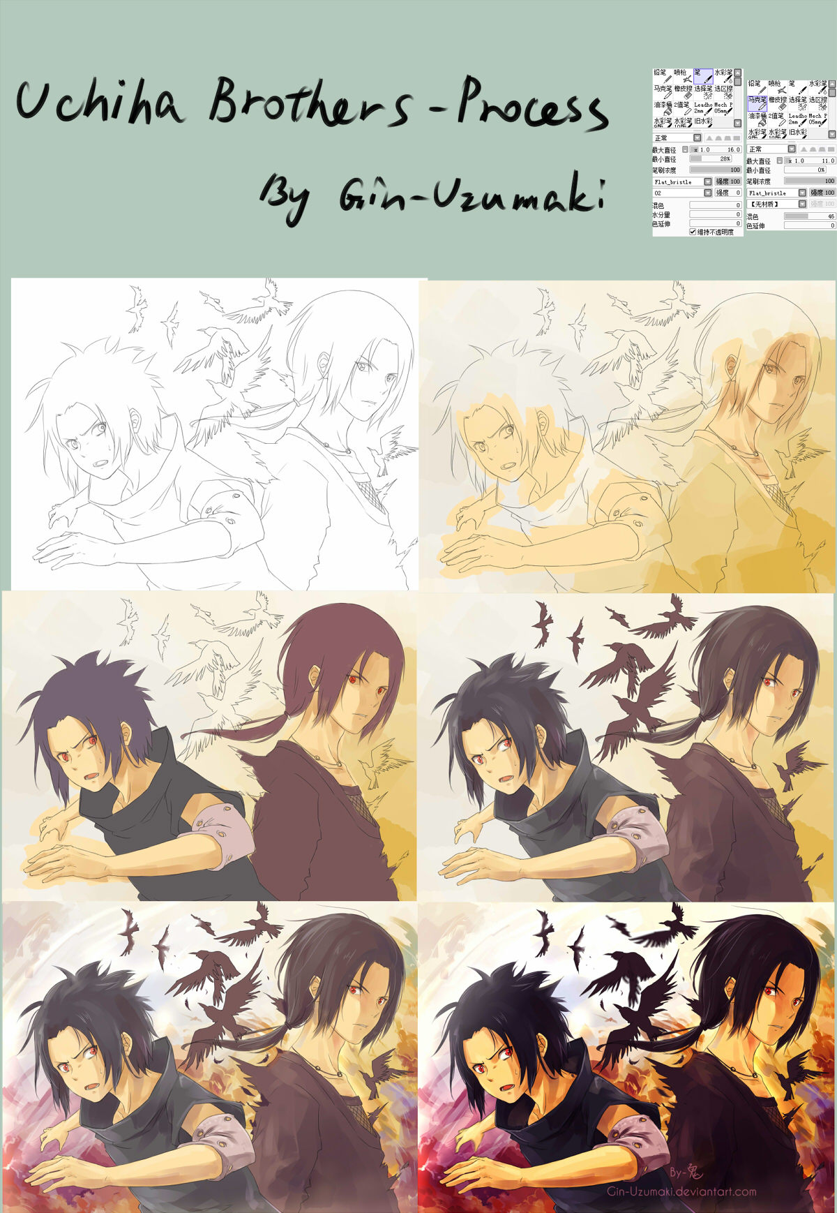 Uchiha brothers-process