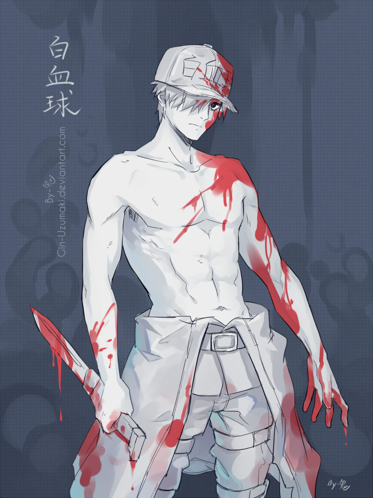 Cells At Work! - White Blood Cell by KrystalSxxx on DeviantArt