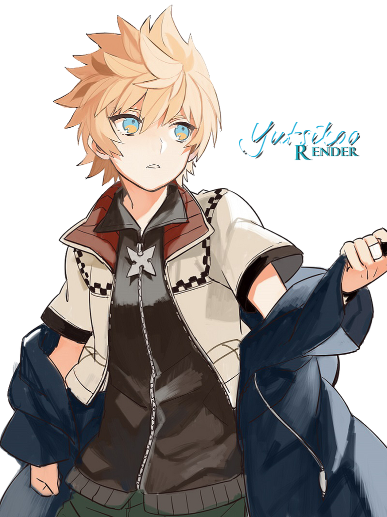 Roxas Render by Yutsikoo on DeviantArt