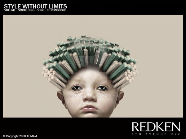 Redken Creative Advertising V3