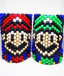 Mario and Luigi Kandi Cuff