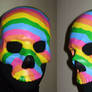 Rainbow Skull Mask