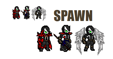 spawn sprites