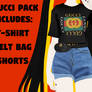 [MMDxDL] Gucci Clothes Pack