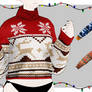 [MMDxDL] Sims 4 Christmas Sweater 2