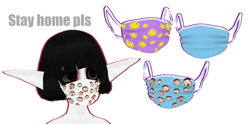 [MMDxDL] Sims 4 Medical Mask