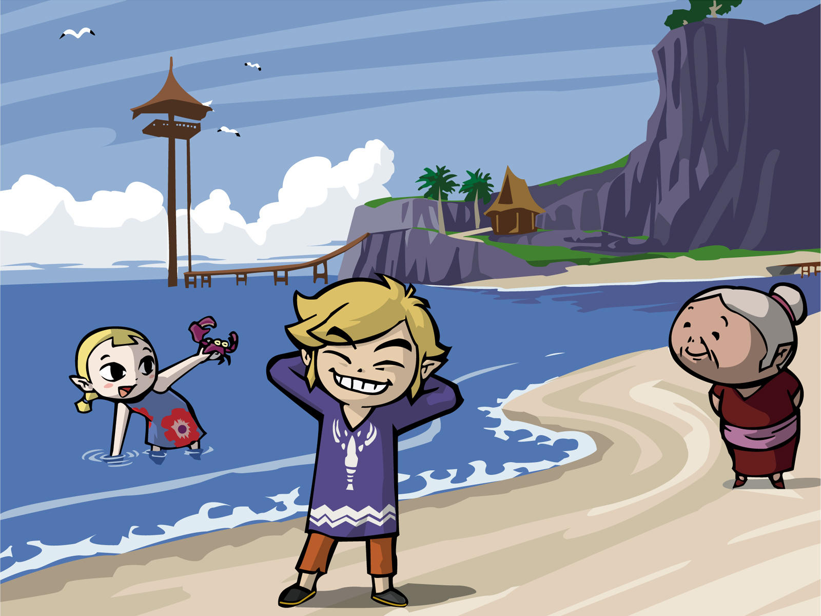 Wind Waker Beach :D