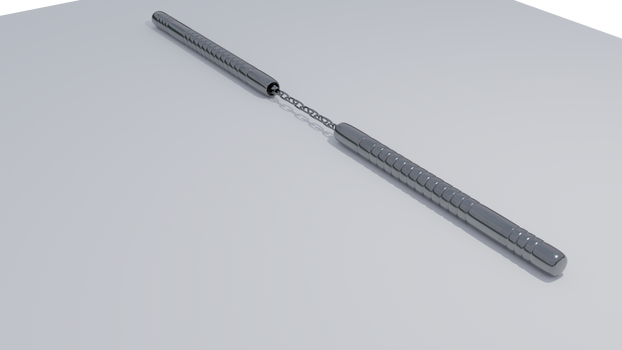 Nunchaku 3D model