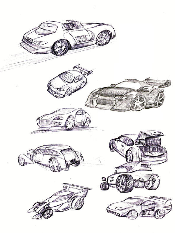 Deviantart Cars Draw Cars by B-Kid12 on DeviantArt