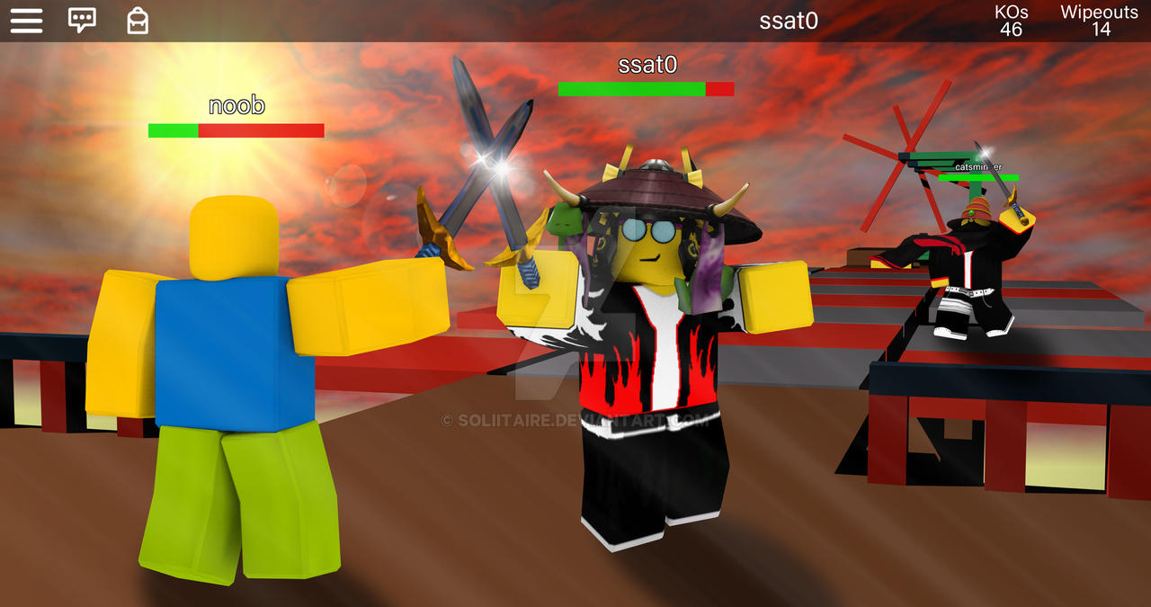 Roblox Sword Fight On The Heights Gfx By Soliitaire On Deviantart - how to get better at roblox sword fighting